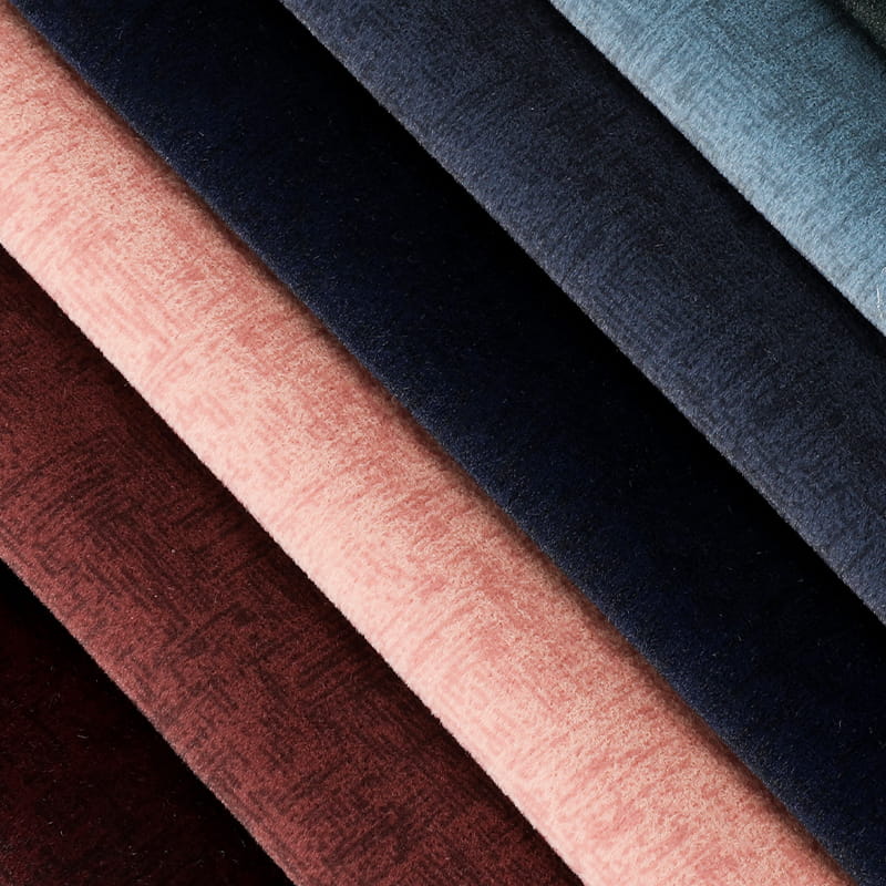 Reines Mosha Samt gedrucktes Sofa Möbelstoff Stoff
