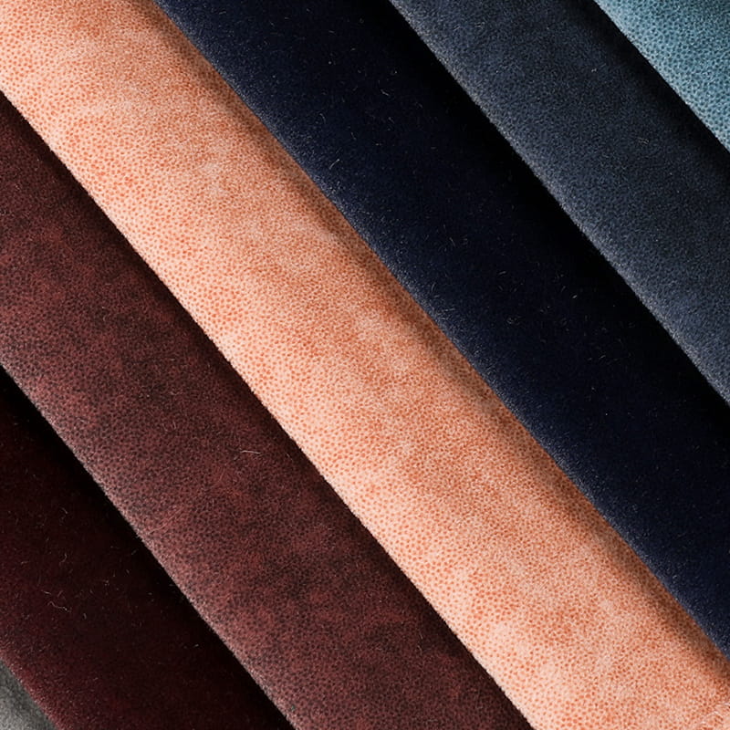 Puppe Mosha Samt gedrucktes Sofa Möbelstoff Stoff