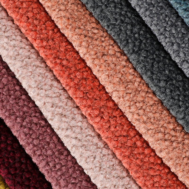 Fleece -Backing -Ananas -Sofa Möbelstoff Stoff