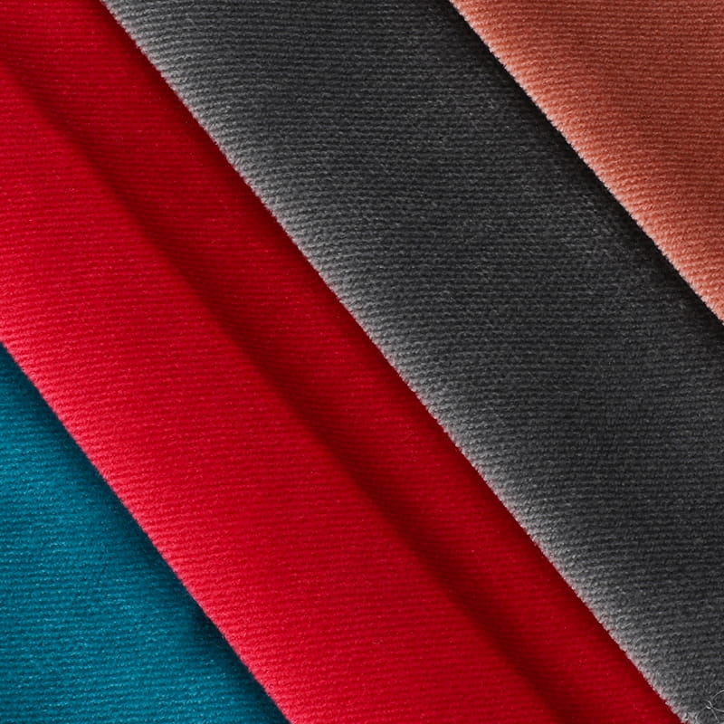 Flat -Twill -Samtsofa Möbelstoff Stoff